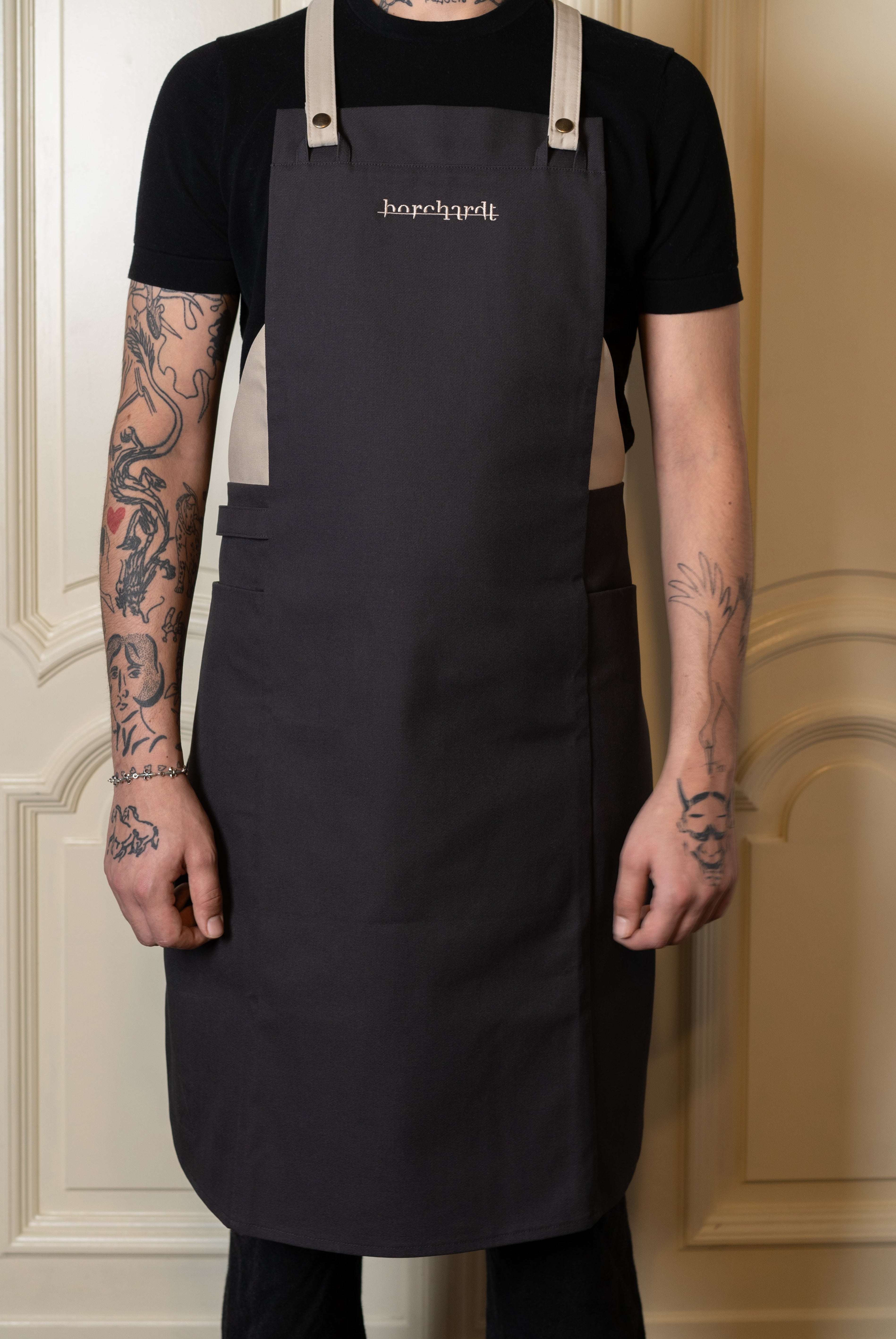 Apron in the exclusive borchardt design - hand-sewn in Berlin