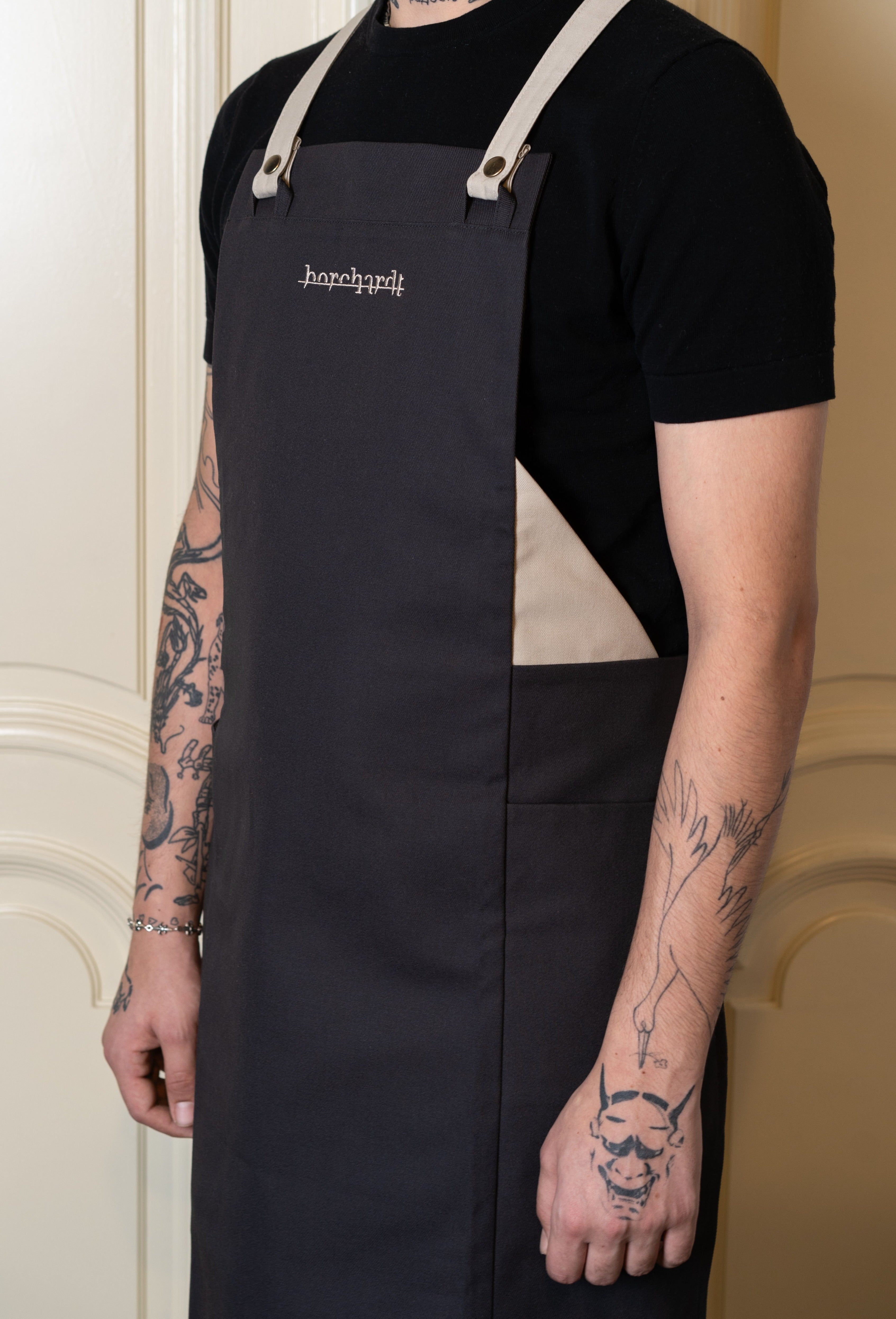 Apron in the exclusive borchardt design - hand-sewn in Berlin