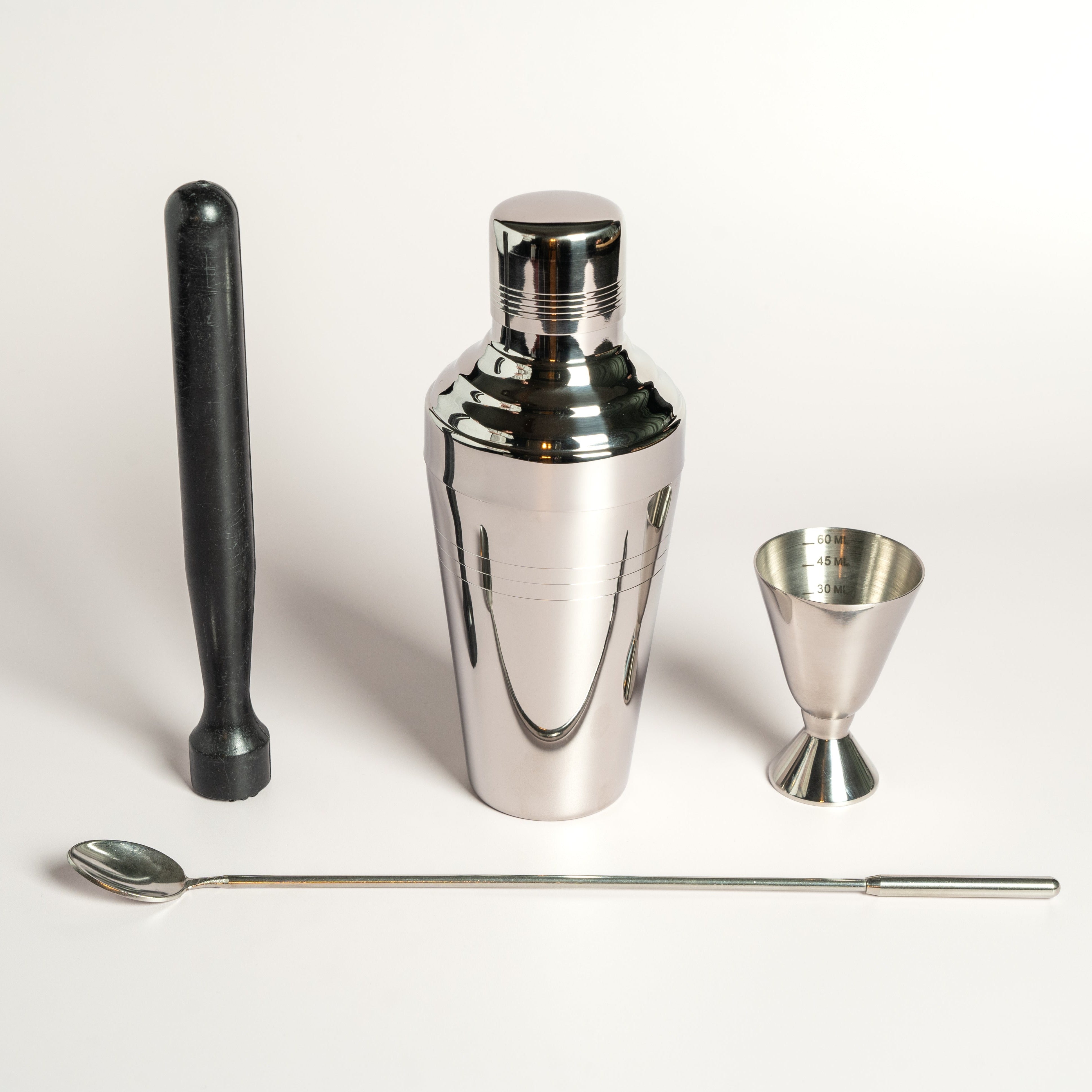 Cocktail Set mit Yukiwa-Shaker (Hergestellt in Japan) - M