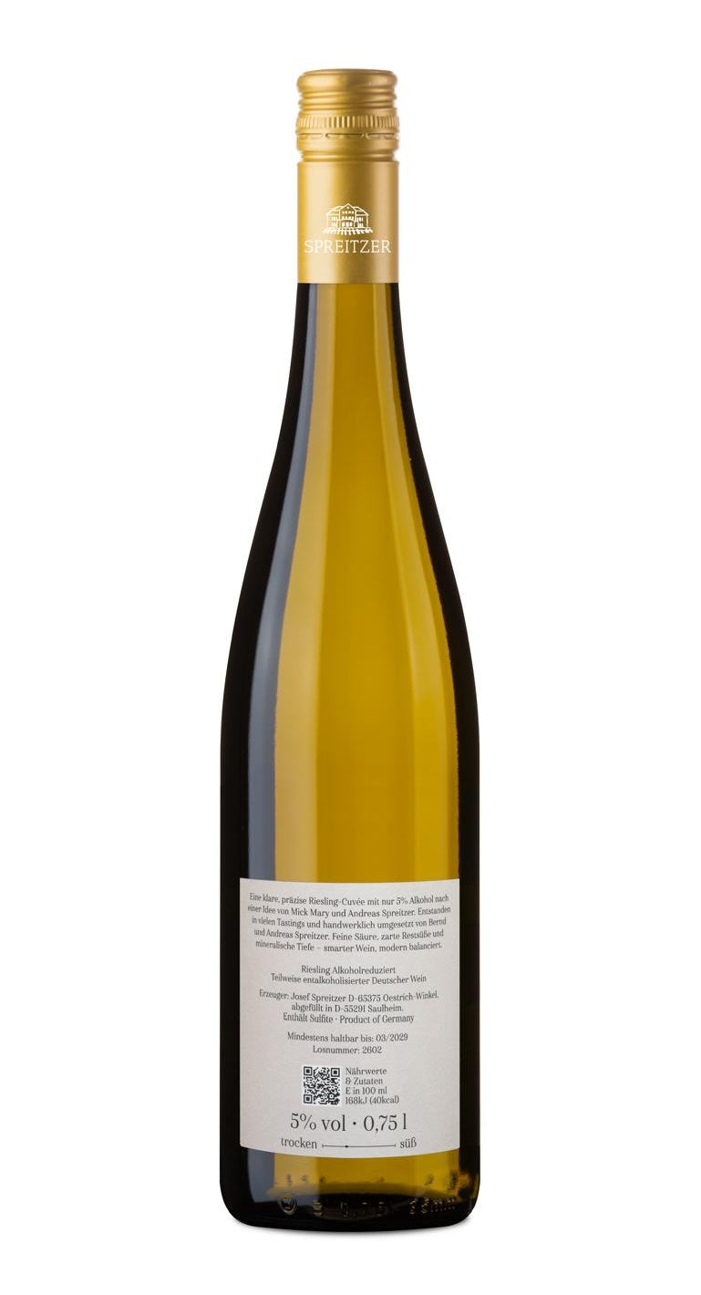 5.0 Riesling Cuvée borchardt x Spreitzer (3 Flaschen)