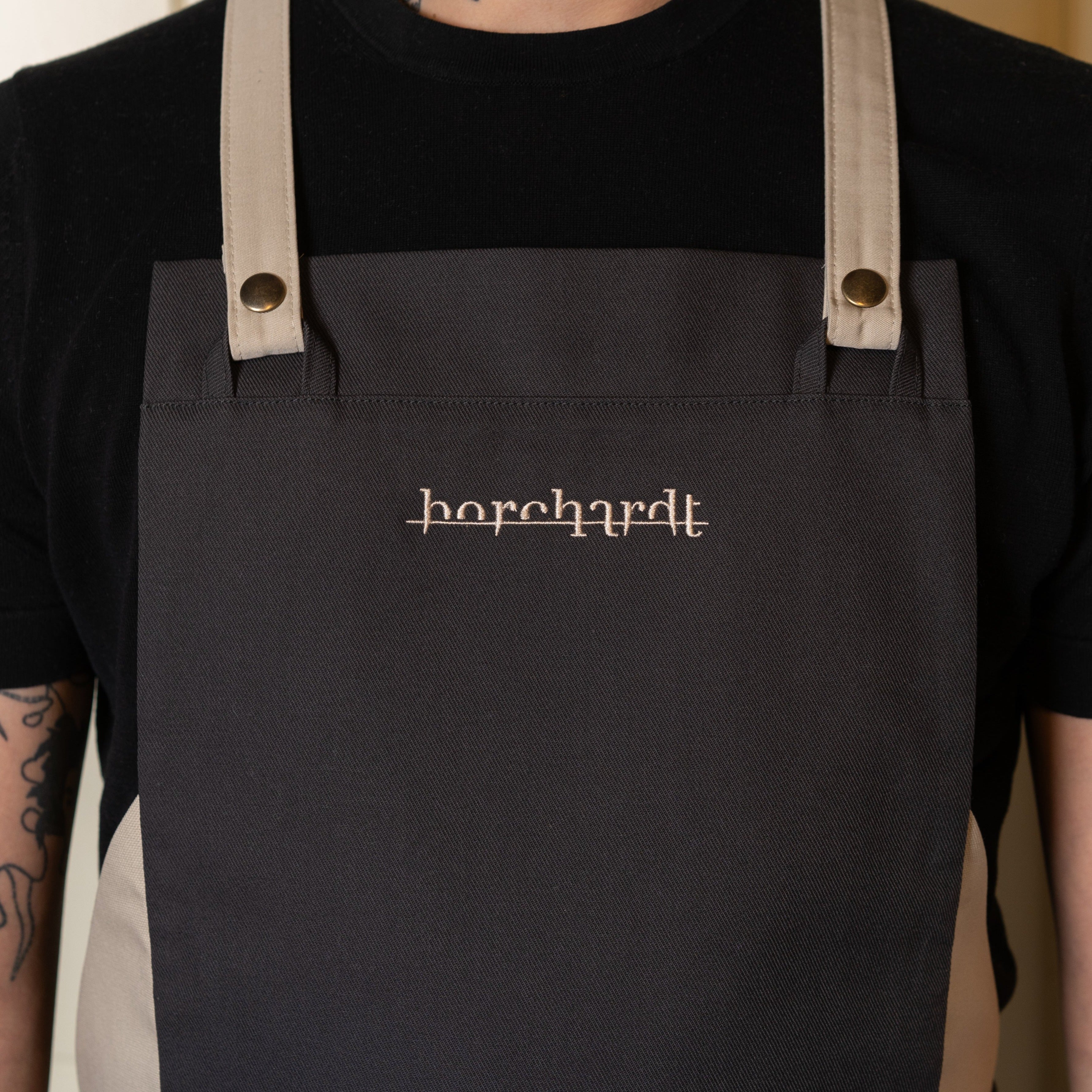 Apron in the exclusive borchardt design - hand-sewn in Berlin